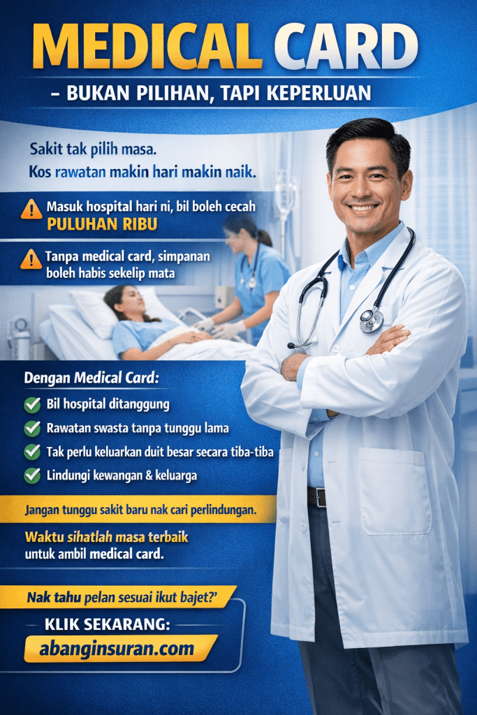 7 Tips Pilih Medical Card Terbaik 2026 | Abanginsuran.com