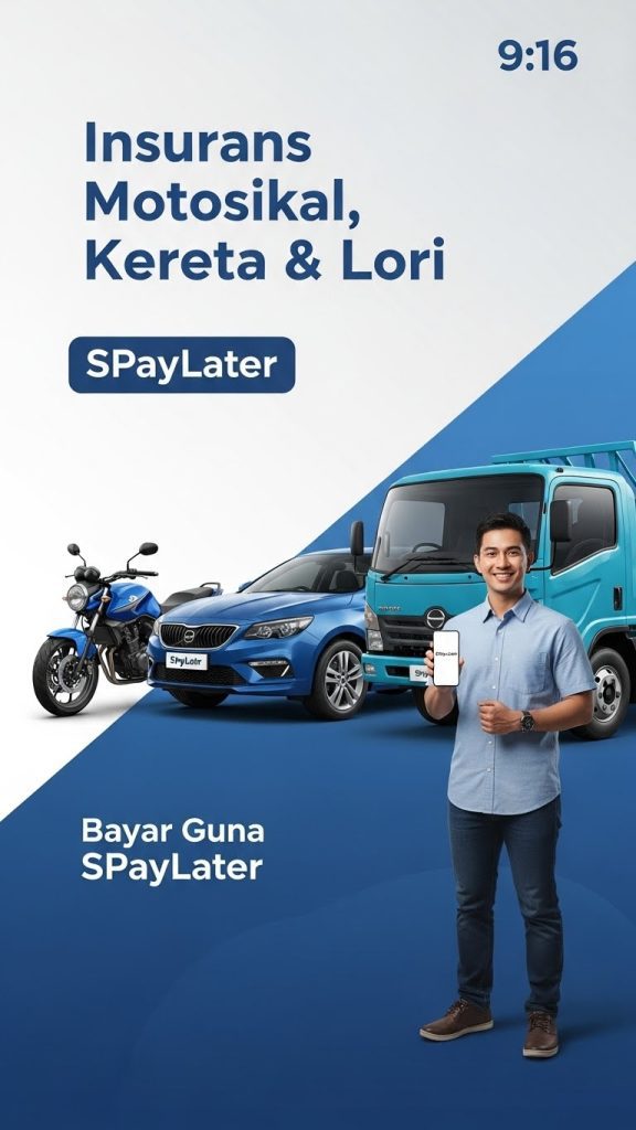 Cara Renew Insuran Kereta Guna SPayLater: Panduan Lengkap Ansuran 12 Bulan