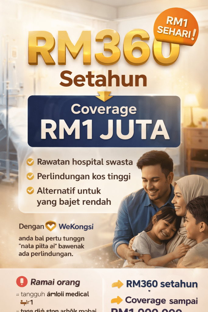 Yuran WeKongsi 2026: Admin Fee RM40 Fixed & Sharing Fee Max RM50