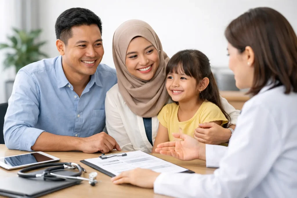 Contoh Keluarga Pilih Pelan Perubatan