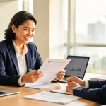 Perunding insurans Malaysia menerangkan keperluan undang-undang pampasan pekerja kepada pemilik perniagaan muda di pejabat